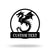 Personalized Dragon Name Metal Sign Metal Wall Art