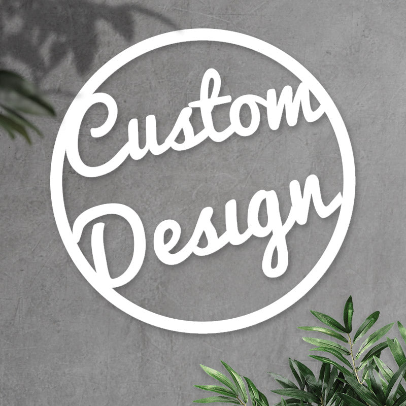 Customize Your Own Metal Sign - 10 gauge metal