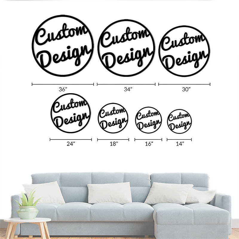 Customize Your Own Metal Sign - 10 gauge metal