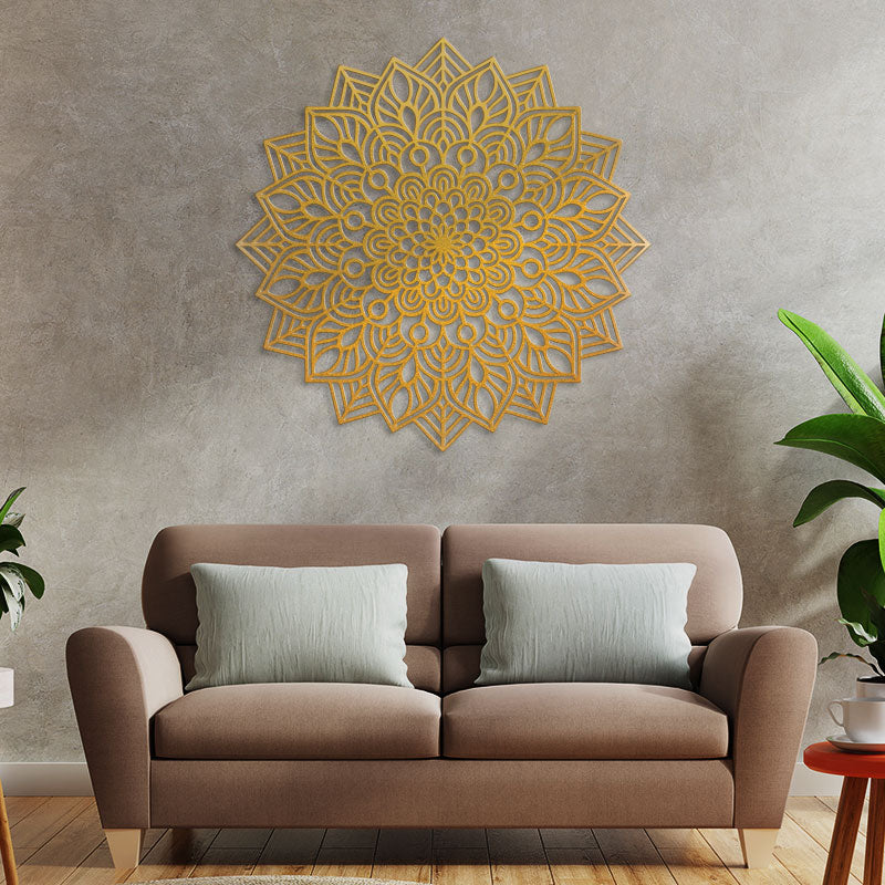 Mandala Metal Wall Art Wall Decor for Home &amp; Office