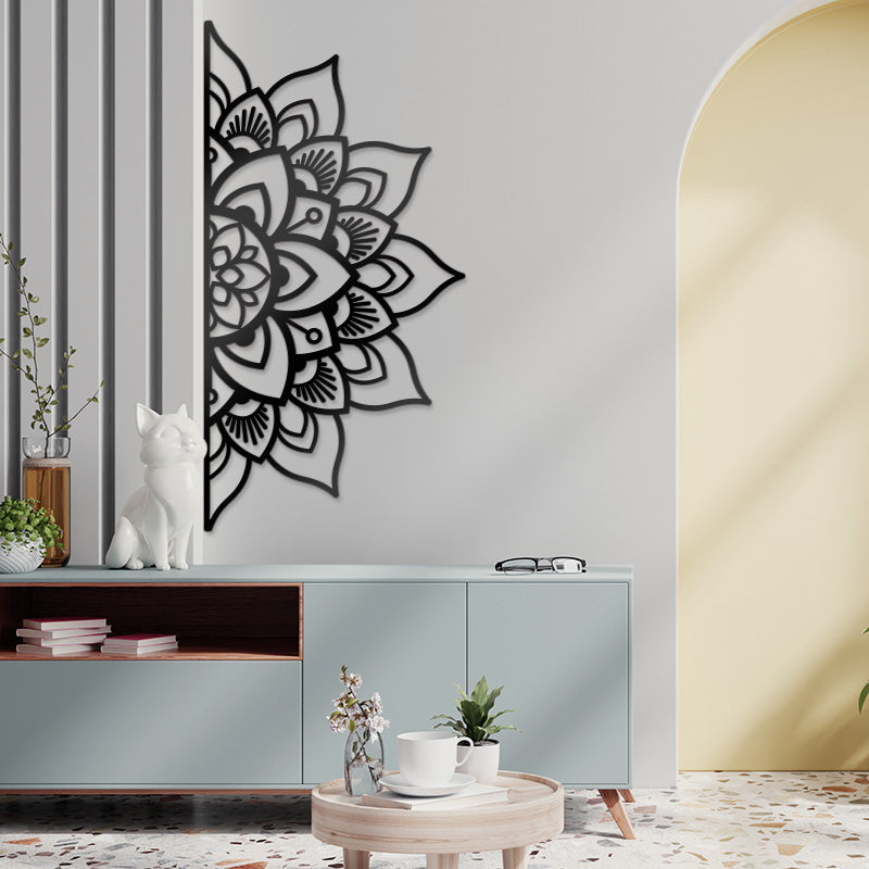 Mandala Metal Wall Art for Bedroom Wall Decor