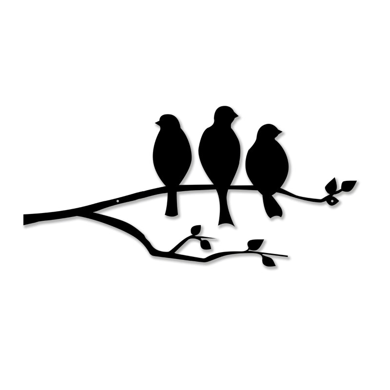 Metal Bird Outdoors Sign For Home decor