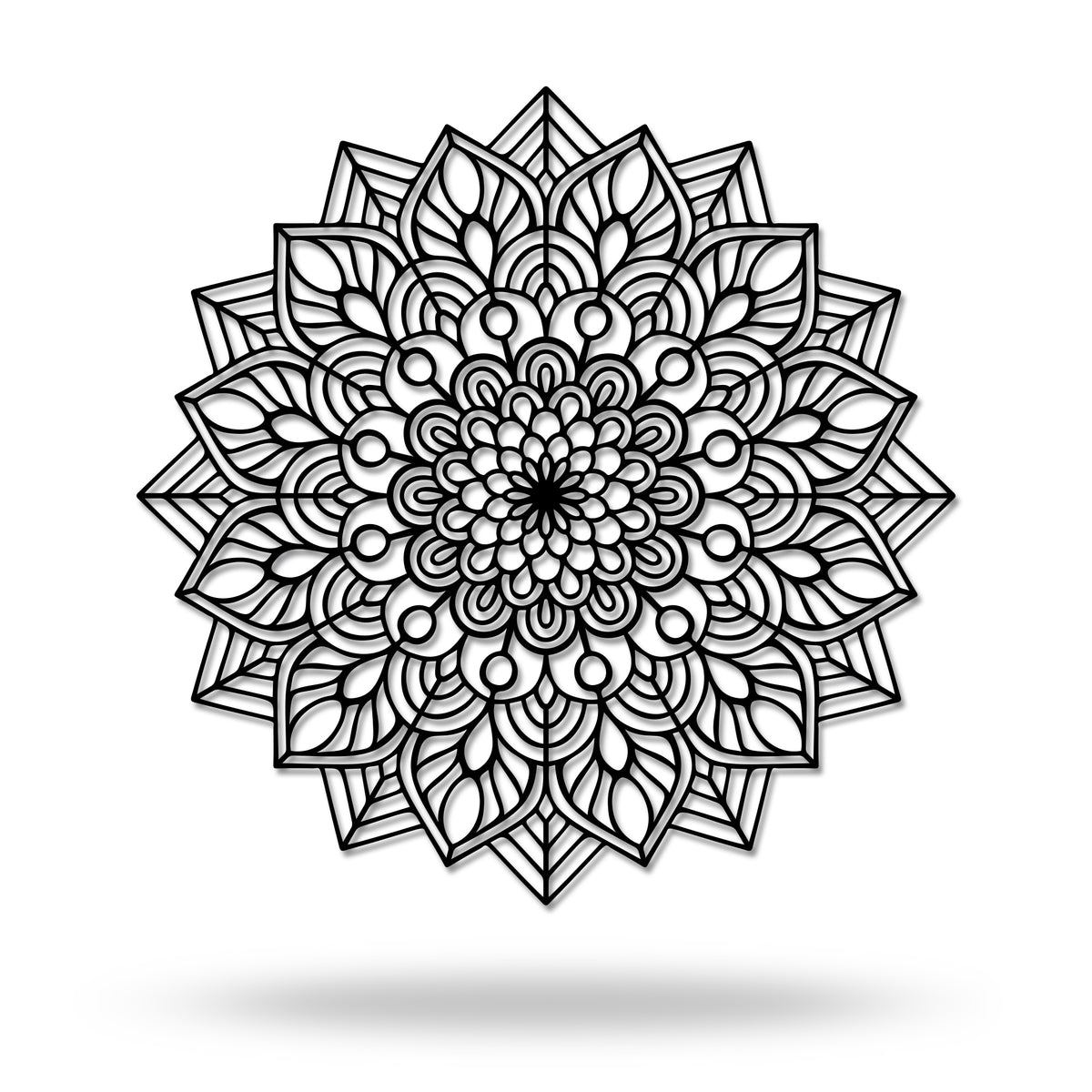 Mandala Metal Wall Art Wall Decor for Home &amp; Office
