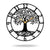 Tree Of Life Metal Wall Clock Wall decor