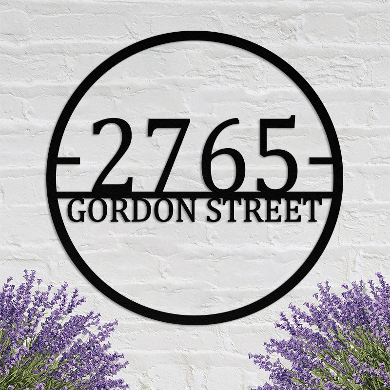 Whitehall Personalized Cast Metal Address Plaque - USA Made Custom House Number Sign - Arched Rectangle (12 x 7.25) - Black with Silver Numbers Whitehall Personalized Cast Metal Address Plaque - USA Made Custom House Number Sign - Arched Rectangle (12 x 7.25) - Black with Silver Numbers