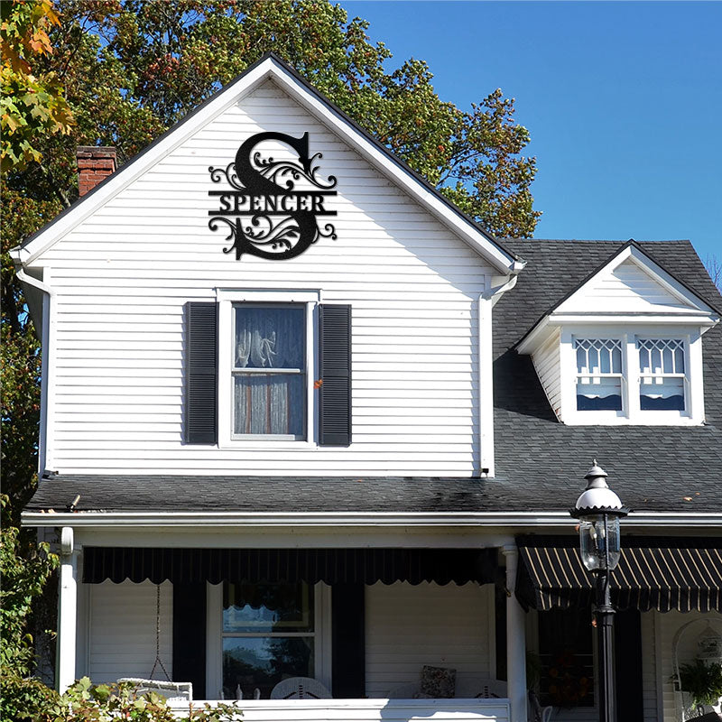 Custom Last Name Sign Wall Decor