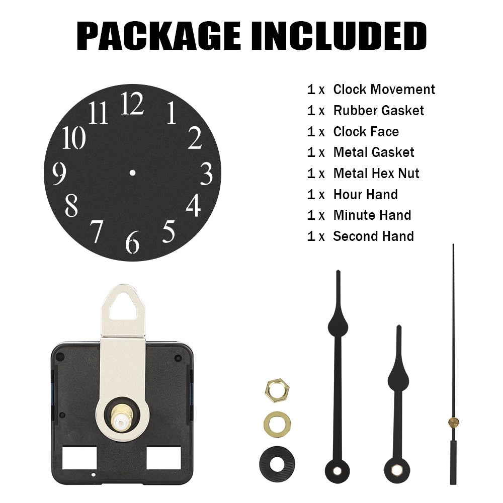 Custom Roman Numeral Family Name Metal Wall Clock