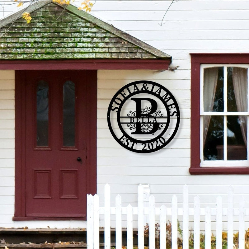 Custom last Name Sign for Home Decor - iWantDIY