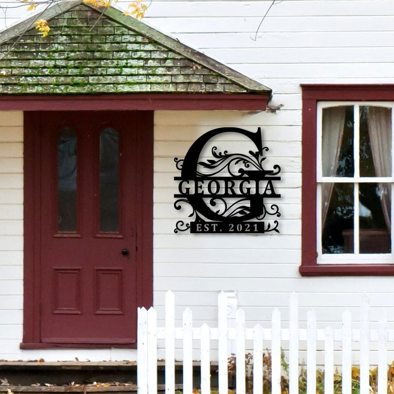 Custom Your Own Name Metal Sign for Christmas Gift - iWantDIY