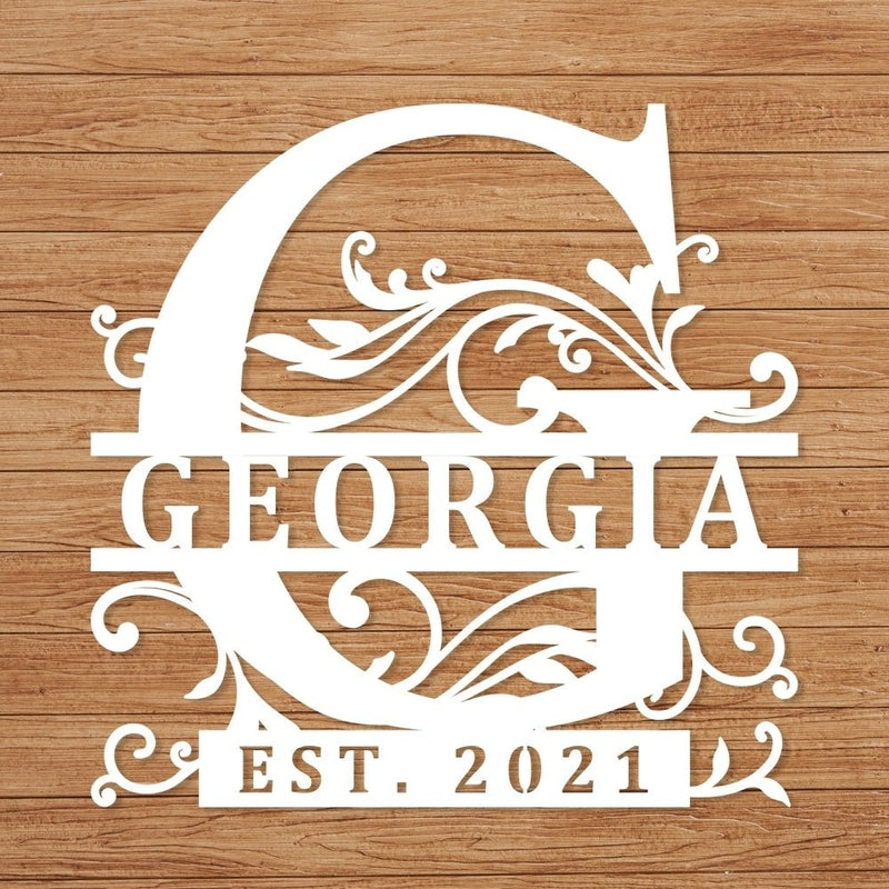 Custom Your Own Name Metal Sign for Christmas Gift - iWantDIY