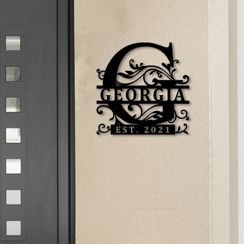 Custom Your Own Name Metal Sign for Christmas Gift - iWantDIY