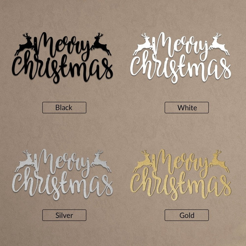 Merry Christmas Metal Sign for Best Christmas Gift - iWantDIY