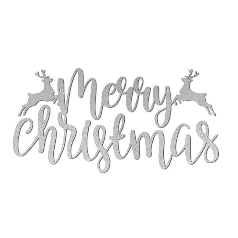 Merry Christmas Metal Sign for Best Christmas Gift - iWantDIY
