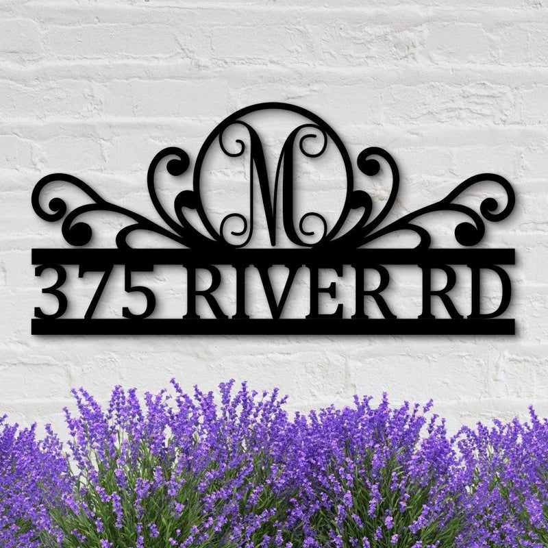 Personalized Home Address Signs,  Metal House & Garden Number Signs