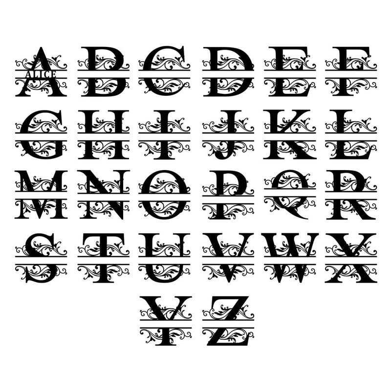 Personalized Metal Name Signs 