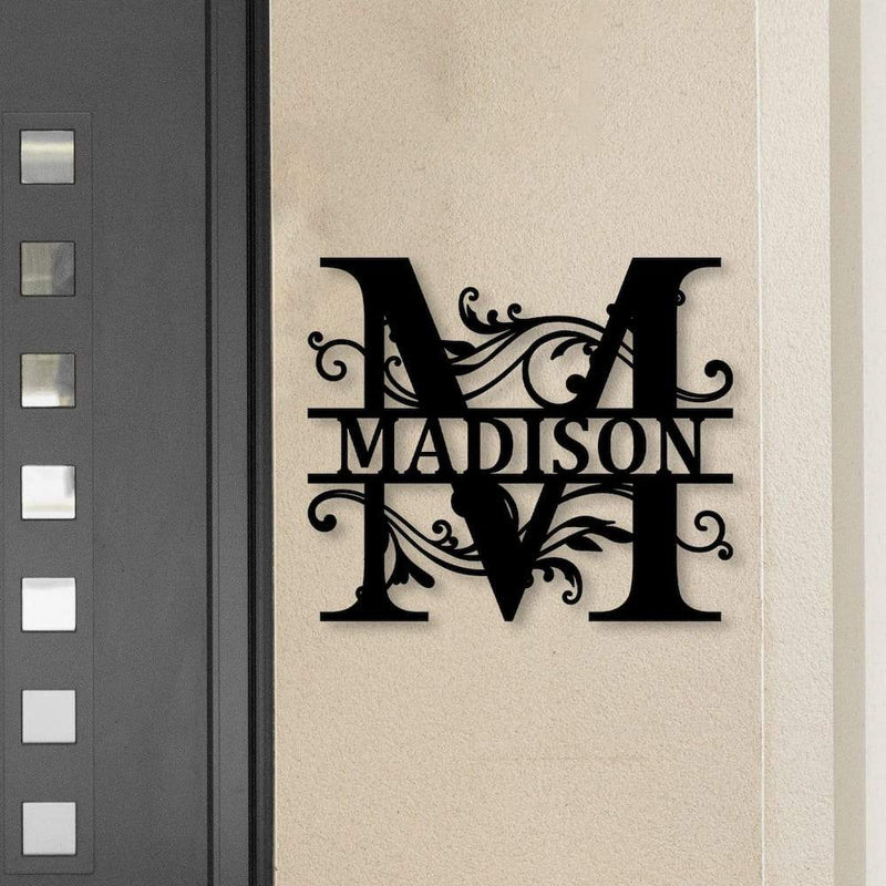 Wedding Gifts for Couples 2024, Personalized Metal Name Signs, Custom Name  Signs, Custom Family Name Sign, Last Name Sign, Monogram Letters Wall