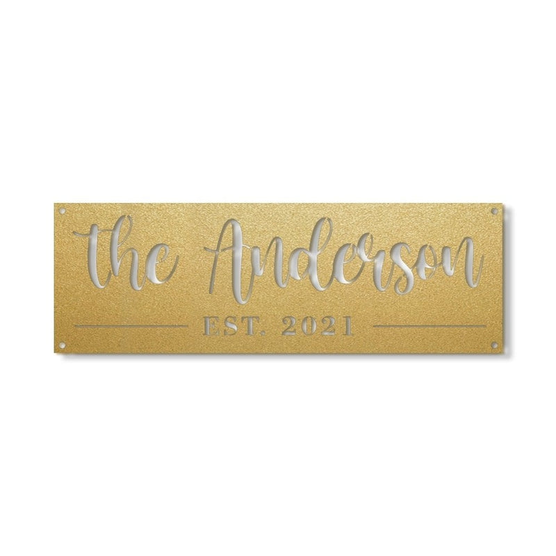 Custom Garden Signage Custom Metal Sign - Personalized Weatherproof Aluminum For Indoor & Outdoor Decor Custom Yard Signs