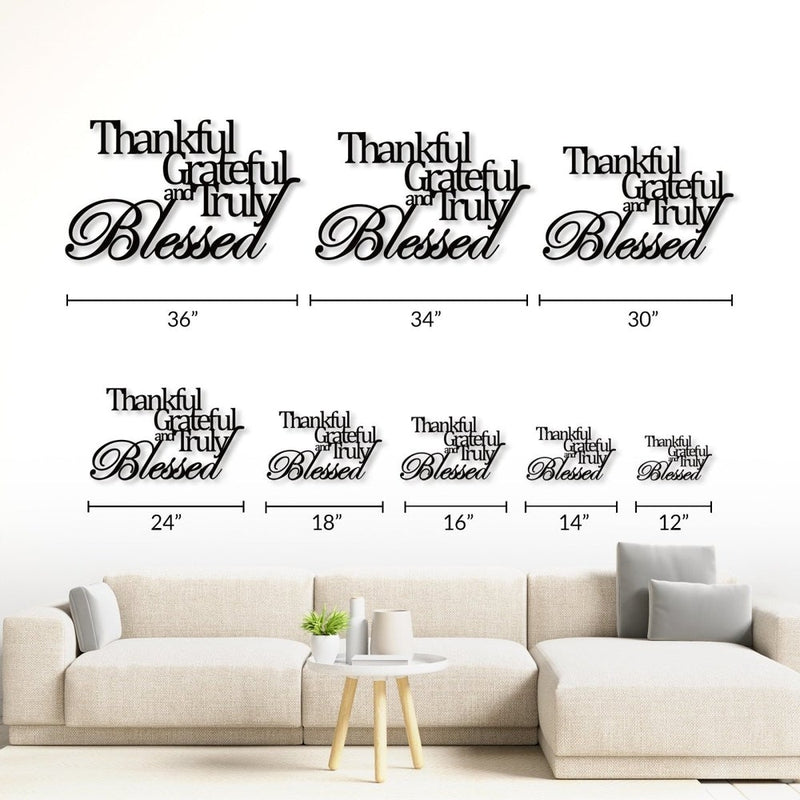 Thanksgiving Metal Sign Wall Art - iWantDIY